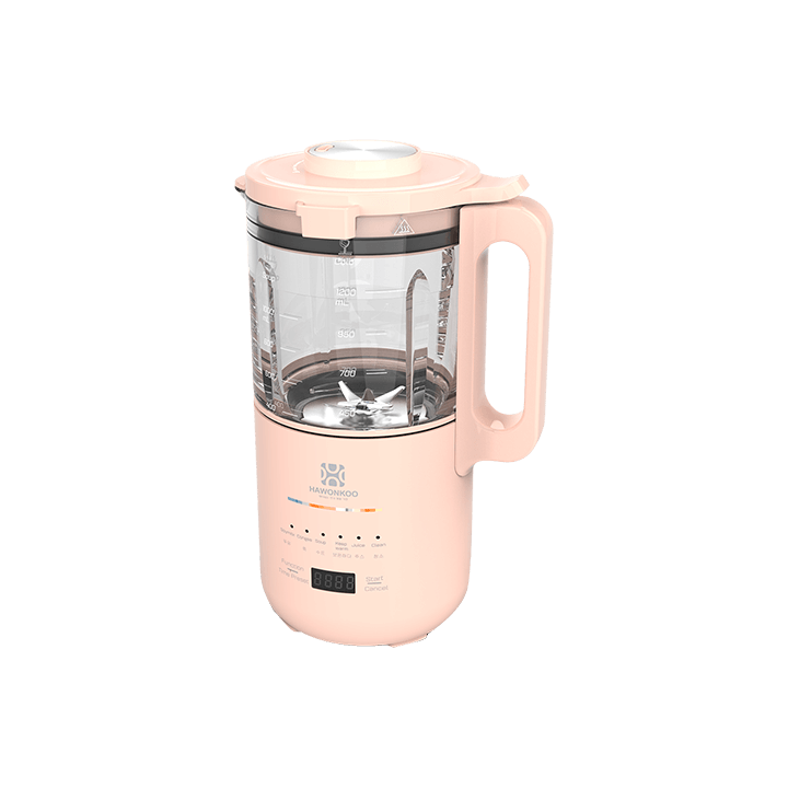 Máy làm sữa hạt HAWONKOO 1.2L SMH-120-PK màu hồng
