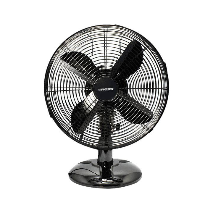 Quạt bàn TIROSS TS953, 50w, ghi đậm