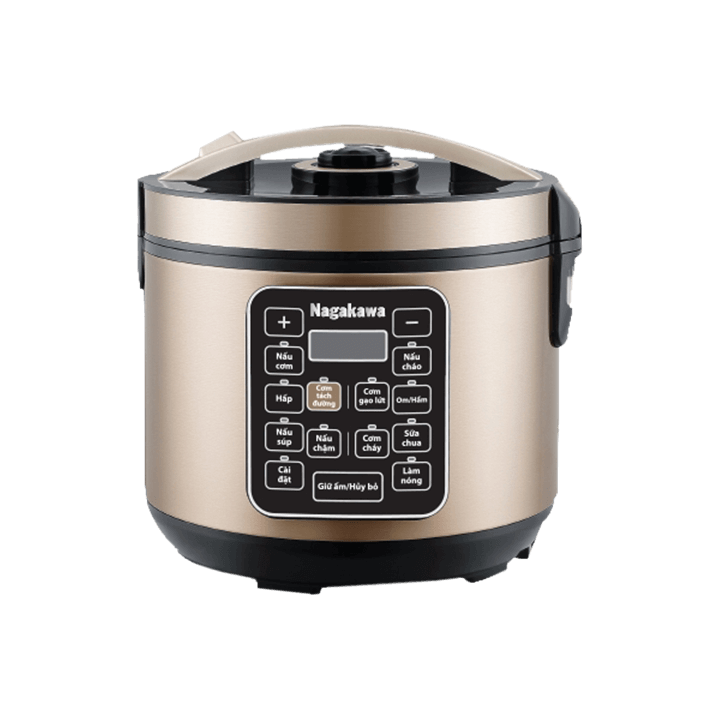 Nồi cơm điện tử tách đường 1.8L NAGAKAWA NAG0120