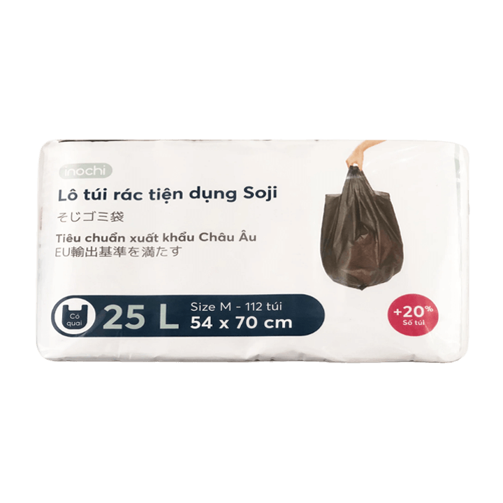 Lô túi rác tiện dụng INOCHI TUSJBOTD10L Soji 4 x 25L