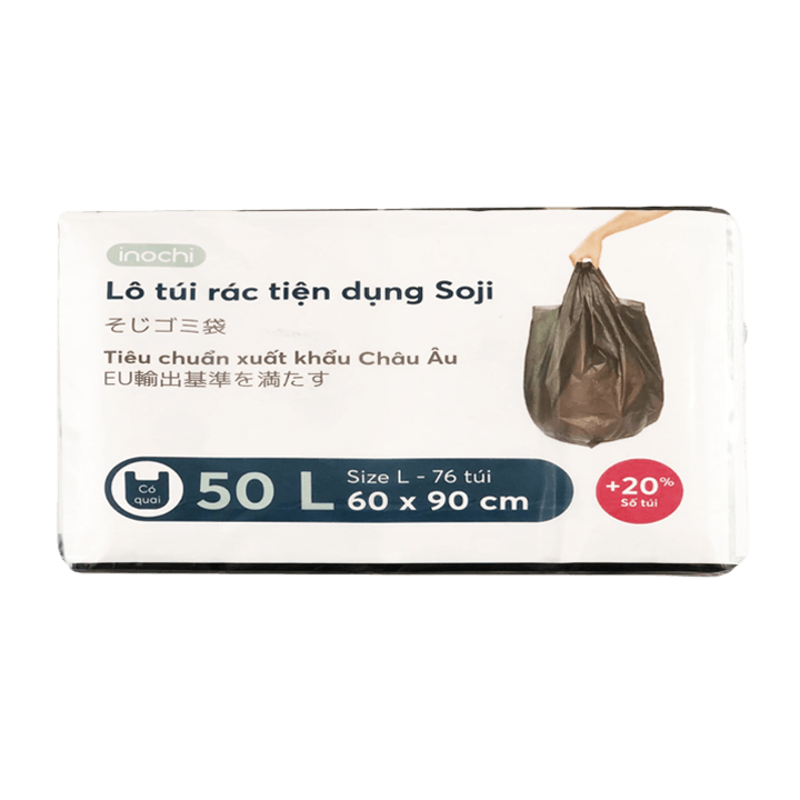 Lô túi rác tiện dụng INOCHI TUSJBOTD50L Soji 4 x 50L