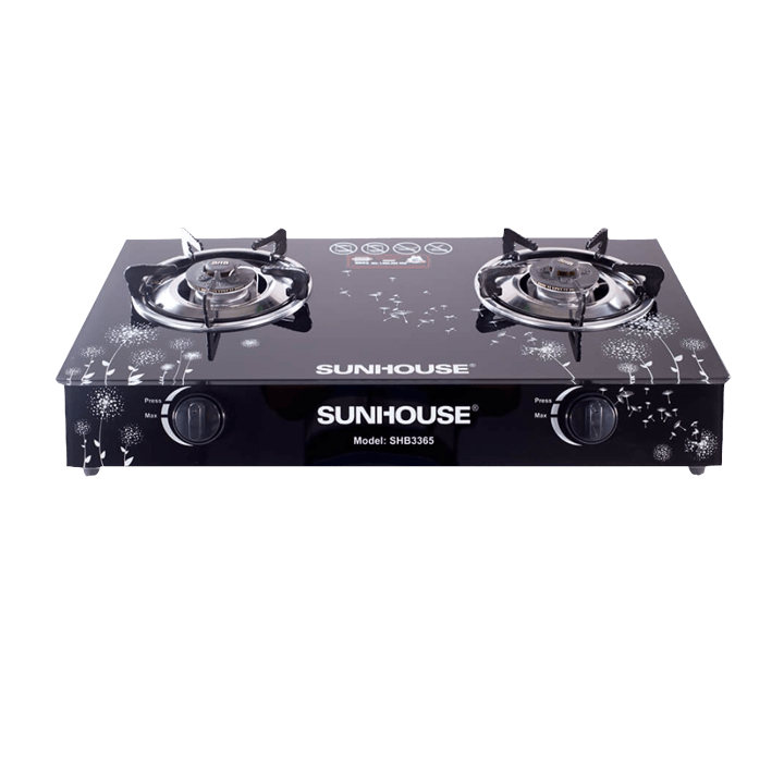 Bếp ga dương SUNHOUSE SHB3365 mặt kính