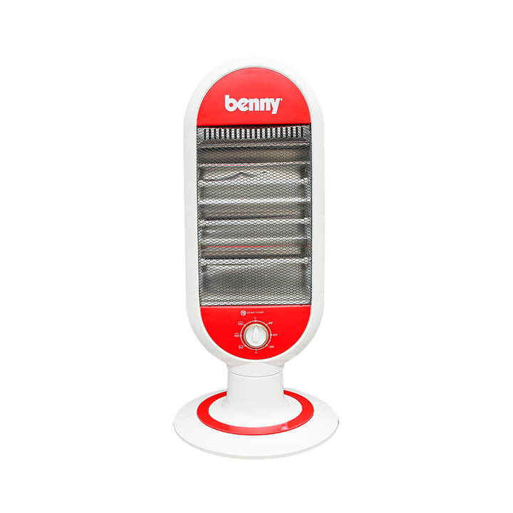 Quạt sưởi hồng ngoại Benny BHT1200, cs 1200W, 3 mức nhiệt, dk nút xoay