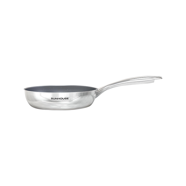 Chảo SUNHOUSE DE26M inox nguyên khối, 26cm