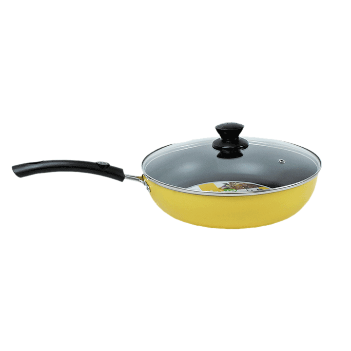 Chảo GOLDSUN GPA1203-26IH, 26cm, đáy từ, vung kính 