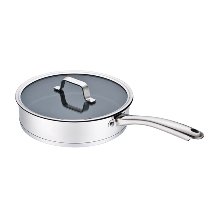 Chảo inox 5 đáy chống dính đáy từ 20cm Kangaroo KG01F120