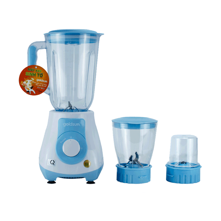 Máy xay sinh tố GOLDSUN GBL-4103, cs 400W, 1.5L , 3 cối , 3 chế độ