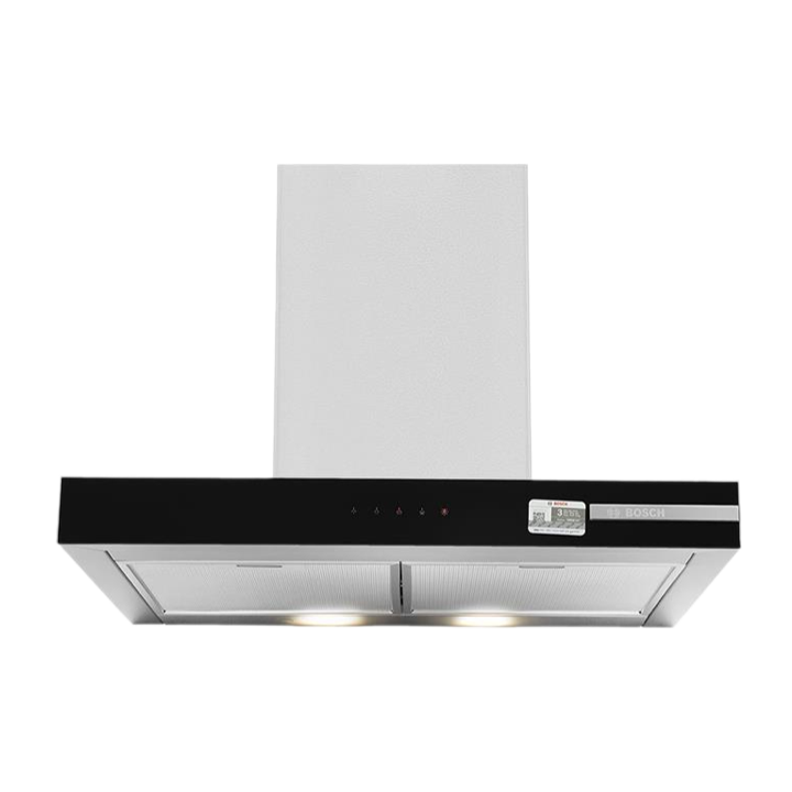 Hút Mùi BOSCH DWB67BK61T, CS 275W, kính thẳng, XX Thổ Nhĩ Kỳ