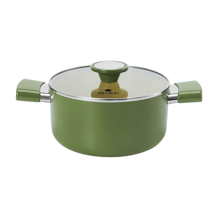 Nồi ELMICH phủ sứ Olive Classic EL- 5534OV18 (2355534OV18 ) size 18cm