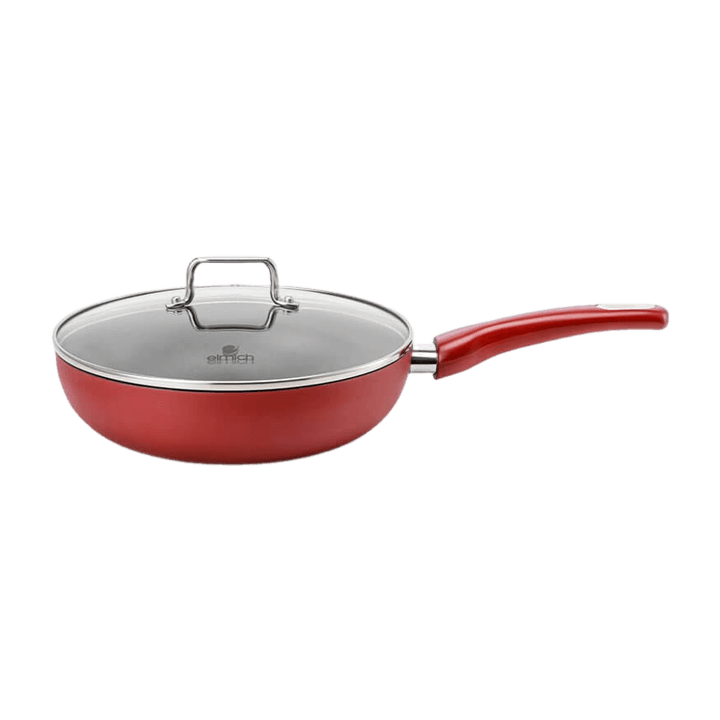 Chảo ELMICH 28cm 2355912RE28 ( EL-5912RE28  ) có vung kính