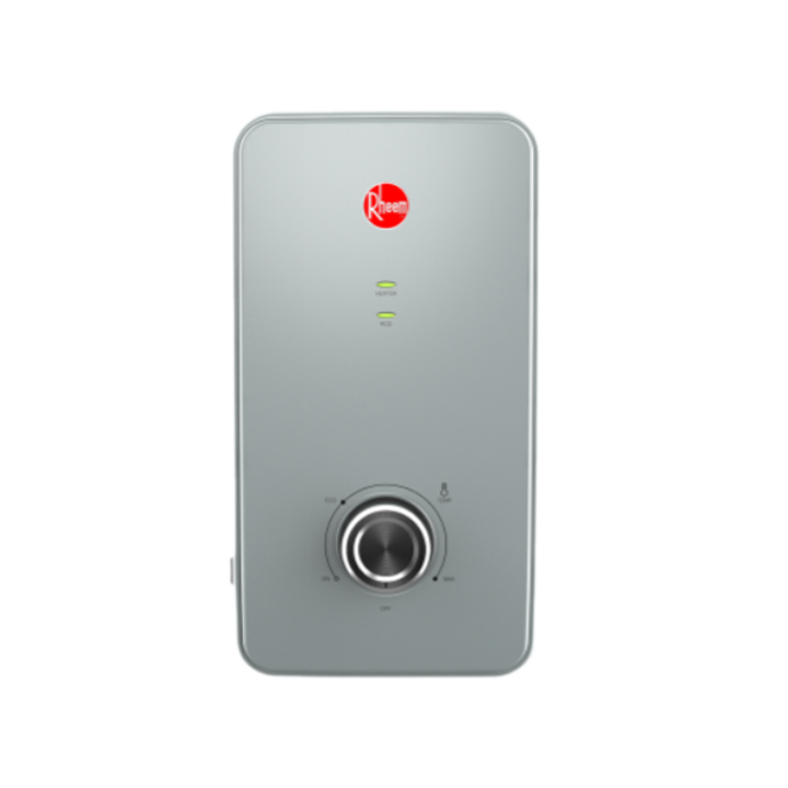 Máy nước nóng trực tiếp Rheem RH-688EPiS, màu bạc, công suất 4500W, có bơm
