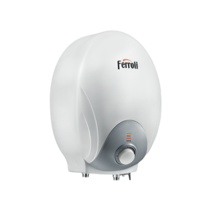 Bình nước nóng Ferroli Mito 6L, chống giật, 1.500W, Gắn Chậu Bếp