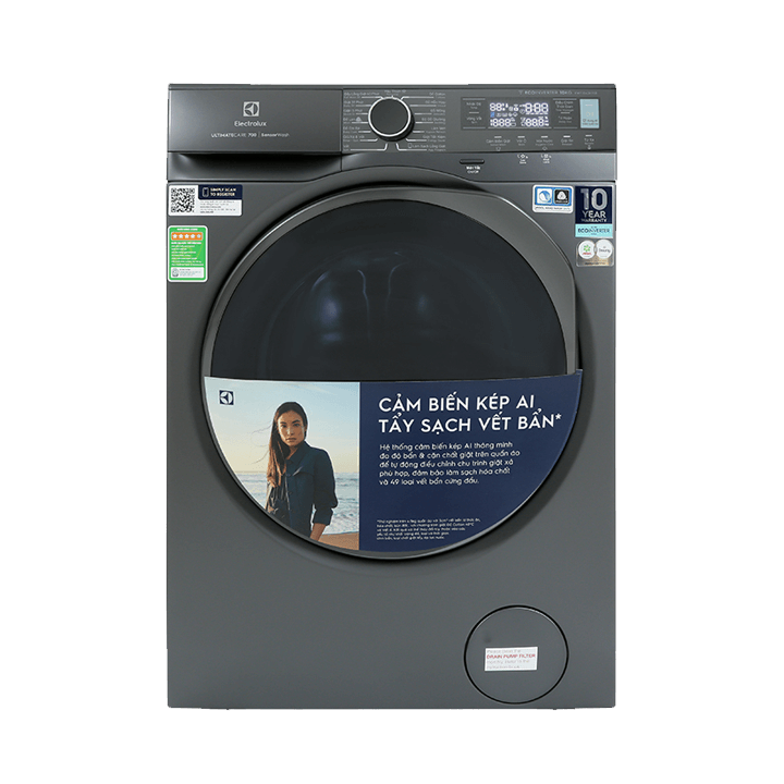 Máy Giặt Electrolux EWF1042R7SB 10 kg  UltimateCare 700