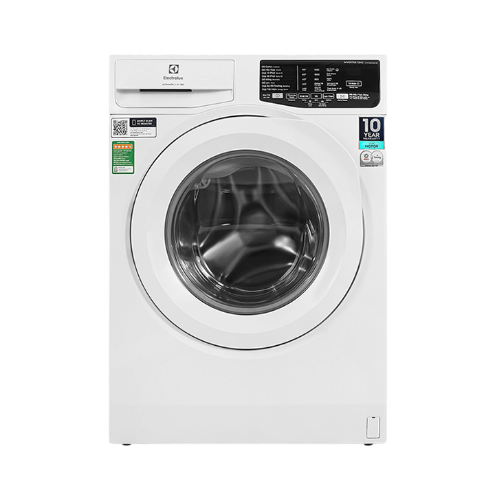 Máy giặt lồng ngang ELECTROLUX Inverter 9kg EWF9025DQWB màu trắng
