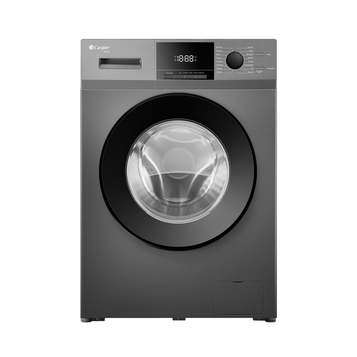 Máy giặt lồng ngang CASPER Inverter 10.5 kg WF-105VG5 màu xám