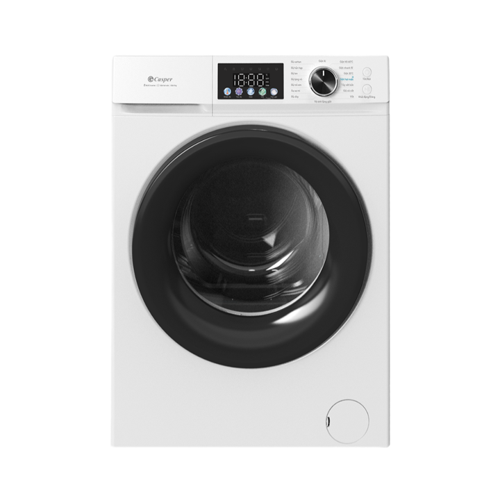 Máy giặt lồng ngang CASPER inverter 8.0 kg WF-D8VWR1 màu trắng