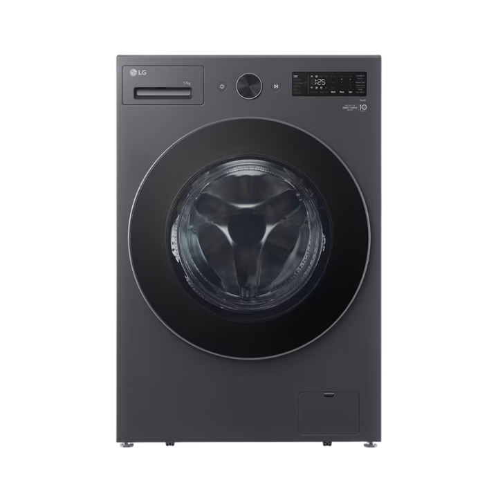 Máy giặt lồng ngang LG AI DD™ Inverter 17kg màu đen F2517SNTG.AEGPEVN