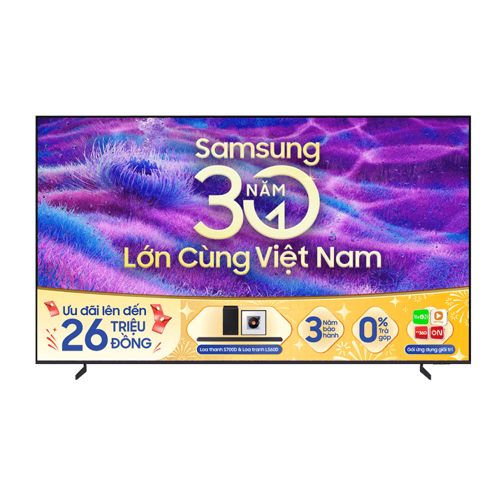 Smart AI Tivi Neo QLED Mini LED Samsung 4K 100 inch QA100QN80FKXXV