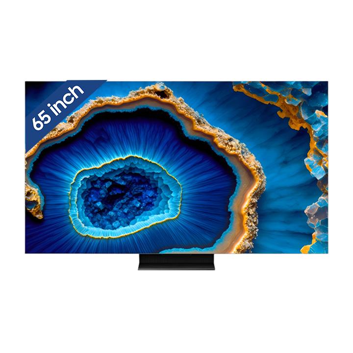 Tivi Miniled Qled TCL 65 inch  4K-Ultra HD Google TV 65C755