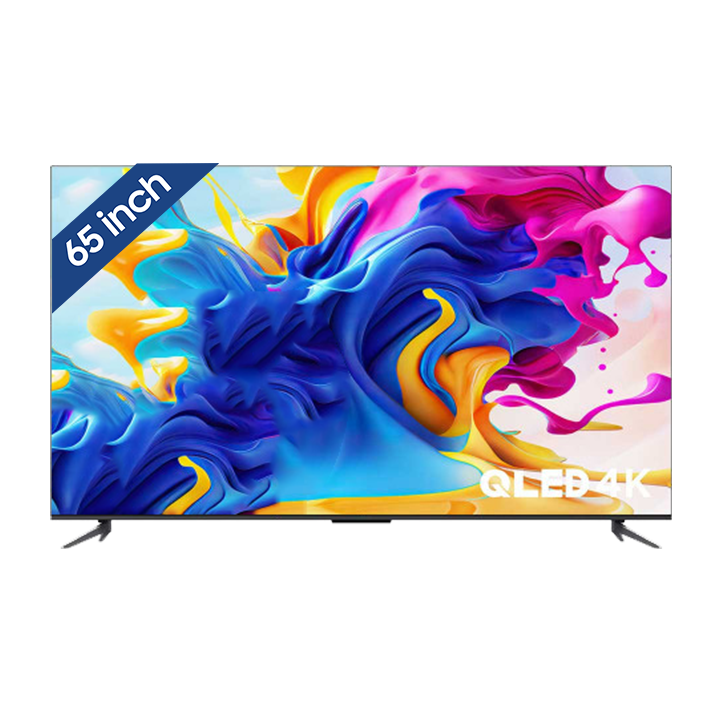 TIVI QLED TCL 65 inch, 4K Ultra HD, Google TV, 65C645