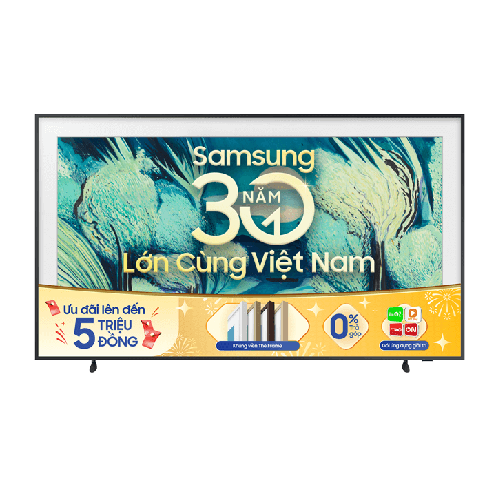 Tivi the Frame Samsung 65 inch 4K-Ultra HD QA65LS03F (kèm giá treo ẩn)