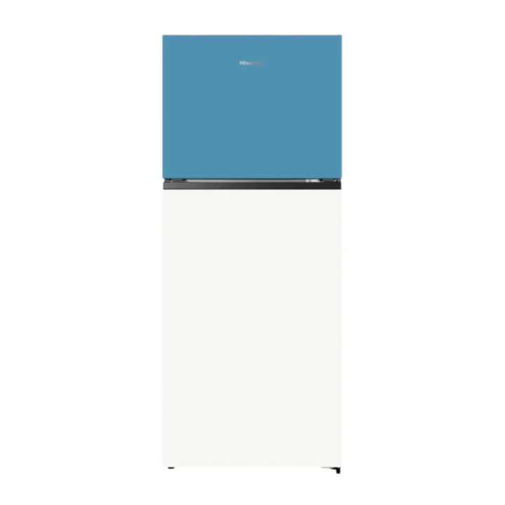 Tủ lạnh Hisense inverter 424 lít RT549N4EW-MBU màu trắng xanh