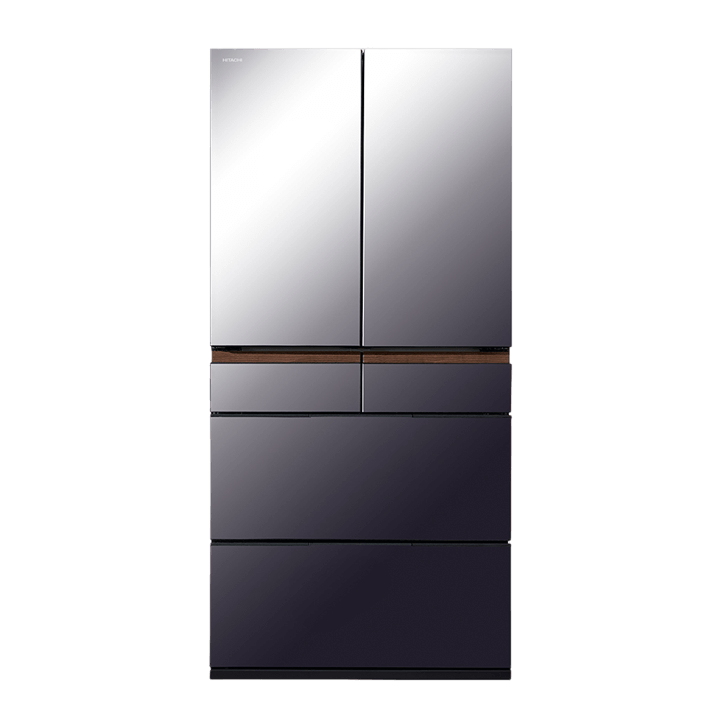 Tủ lạnh HITACHI R-GW670TV XM 670 lít gương xám khói