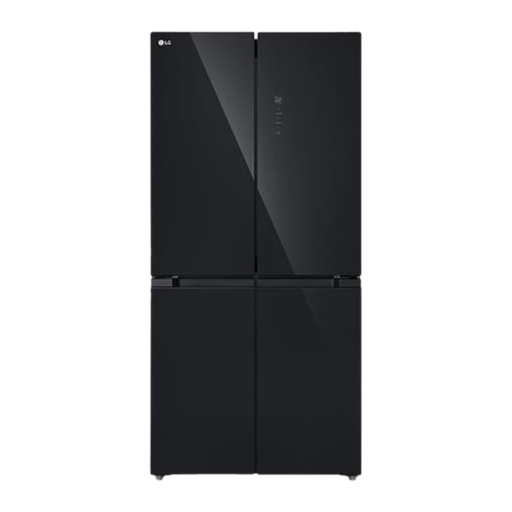 Tủ lạnh LG Inverter 4 cửa 474 lít LFB47BLG mặt gương màu đen