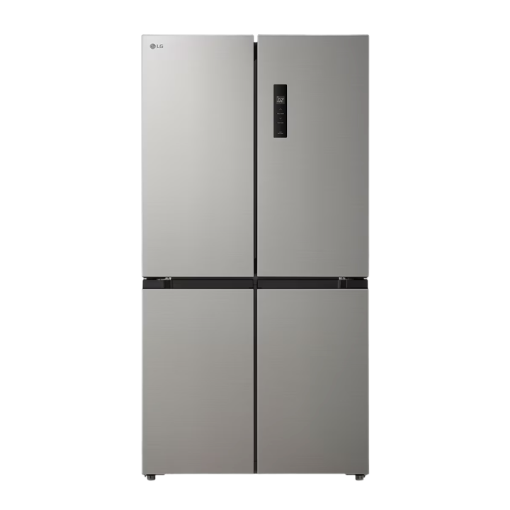 Tủ lạnh LG 4 cửa LFB47SVM 474L, Inverter, màu bạc 