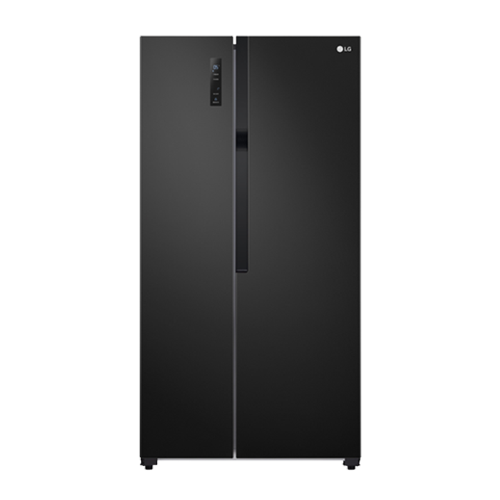 Tủ lạnh LG Side by Side GR-B256BL 519L Inverter màu đen 