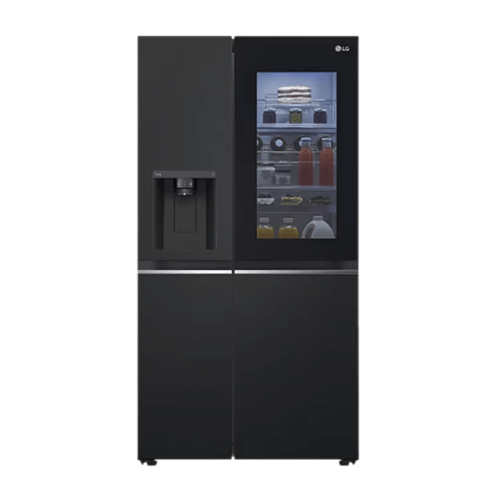 Tủ lạnh SBS LG inverter 635 lít GR-G257BL màu đen lấy đá lấy nước ngoài