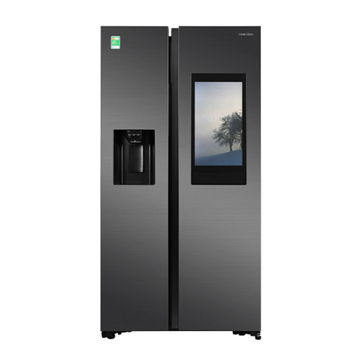 Tủ lạnh Samsung Inverter 616 lít Side By Side Family Hub RS64T5F01B4/SV 