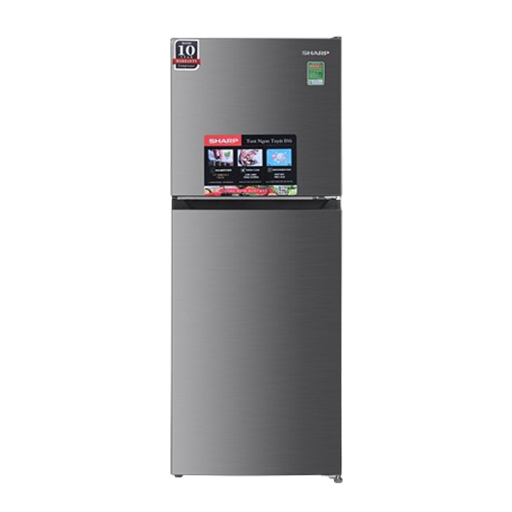 Tủ lạnh Sharp Inverter 181L SJ-X198V-SL màu bạc