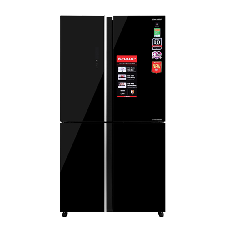Tủ lạnh Sharp Inverter 525 lít Multi Door SJ-FXP600VG-BK