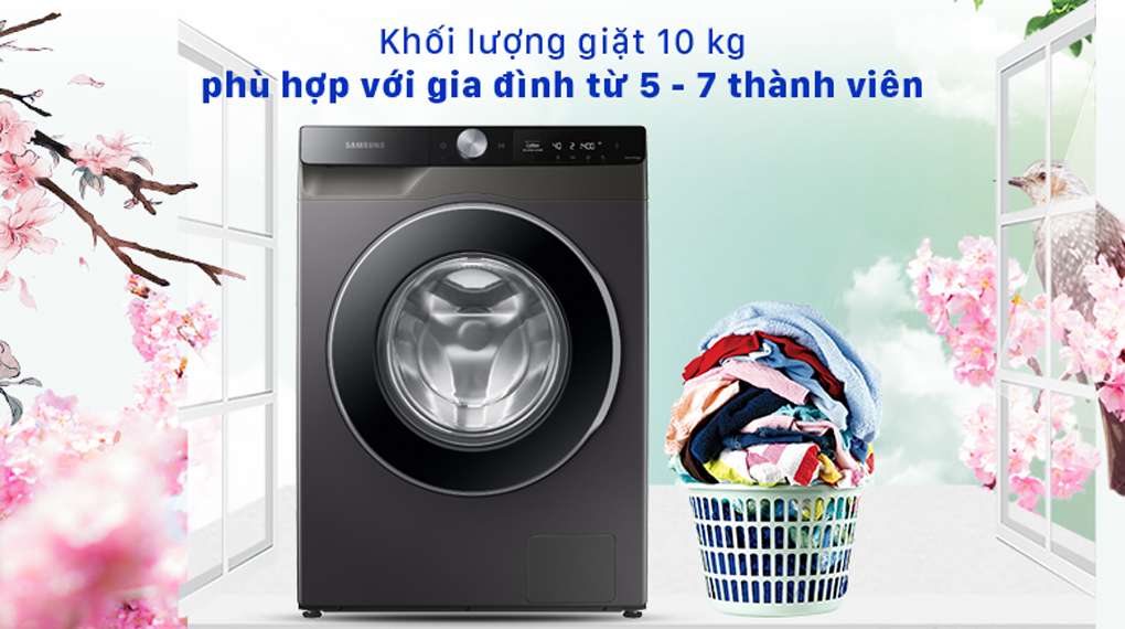 Điện Máy Home samsung-ai-ww10t634dlx-sv-310321-1126300 Máy giặt Samsung AI Inverter 10 kg WW10T634DLX/SV  
