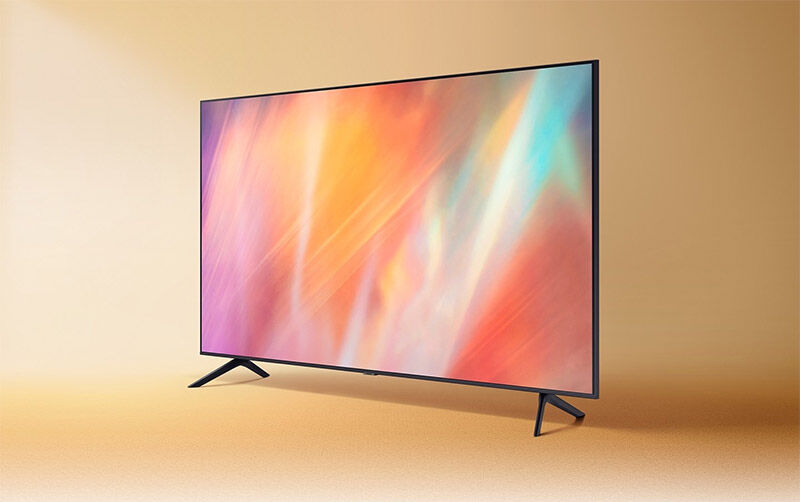 Smart Tivi Samsung 4K 55 inch 55AU7700 UHD 1 1