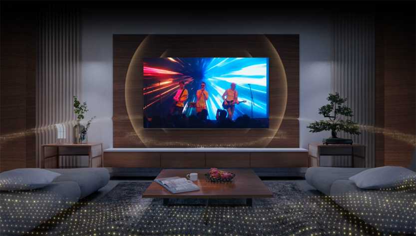 am thanh google tivi qled tcl 4k 85 inch 85c69b 1