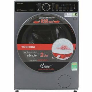 Máy giặt sấy Toshiba 10.5 kg TWD-T25BZU115MWV(MG) Inverter Hàng khuyến mãi