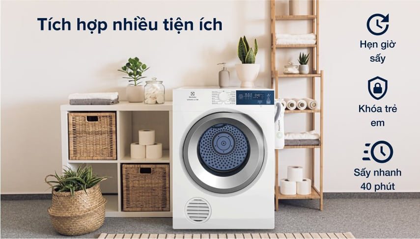 may say thong hoi electrolux 8 5 kg eds854j3wb