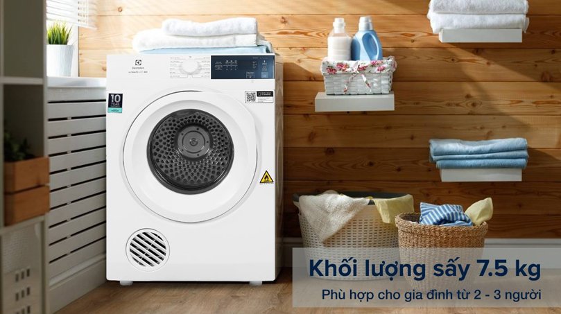 may say thong hoi electrolux edv754h3wb 2