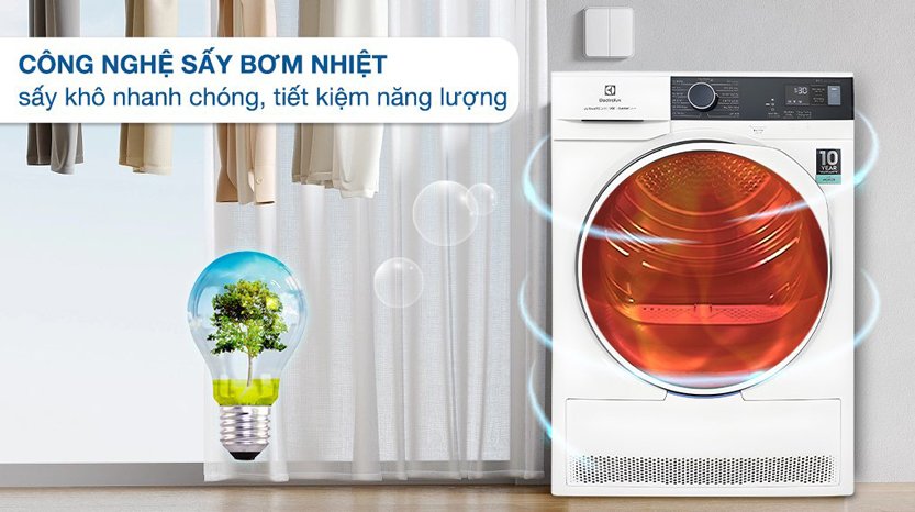 say bom nhiet heatpump may say bom nhiet electrolux 8 kg edh804h5wb 3