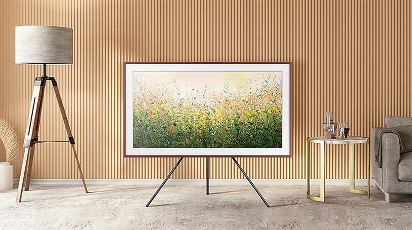 smart tivi qled khung tranh samsung qa 65ls03d 4k 65 inch 2