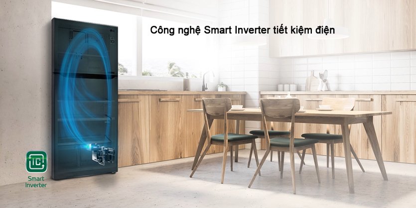 Tủ lạnh LG Inverter 572 lít LTB55BLMD 