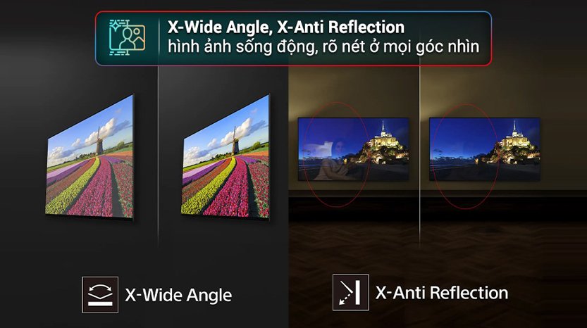 x anti reflection tivi mini led sony k 85xr90 8 1